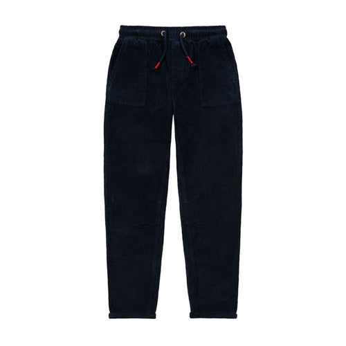 NAVY CORD TROUSER