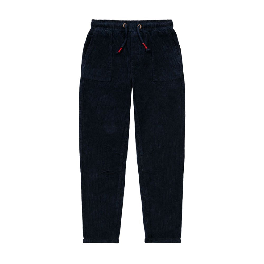 NAVY CORD TROUSER