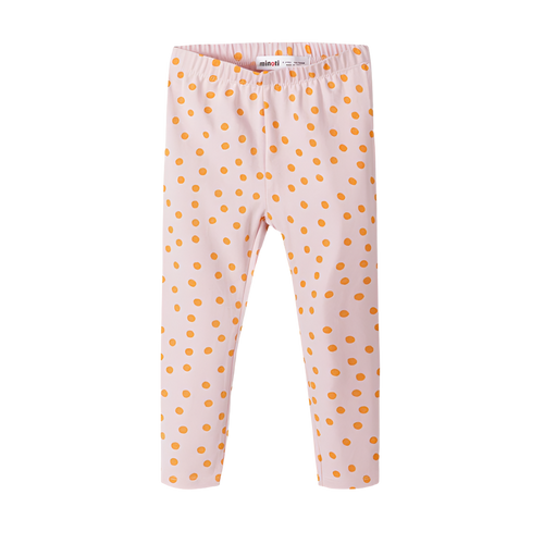 Pink and Orange Spotty Leggings
