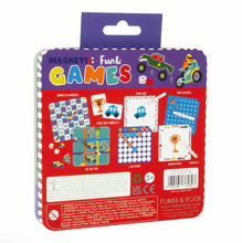 Load image into Gallery viewer, Magnetic fun and games tin - cars