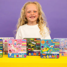 Load image into Gallery viewer, Magnetic fun and games tin - cars