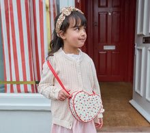 Load image into Gallery viewer, Martha Ditsy Floral Heart Bag