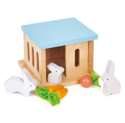 RABBIT HUTCH PET SET