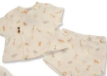 Cotton safari short set