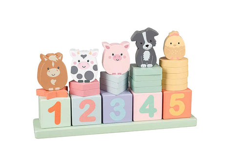 Farmyard Animal Counting Game
