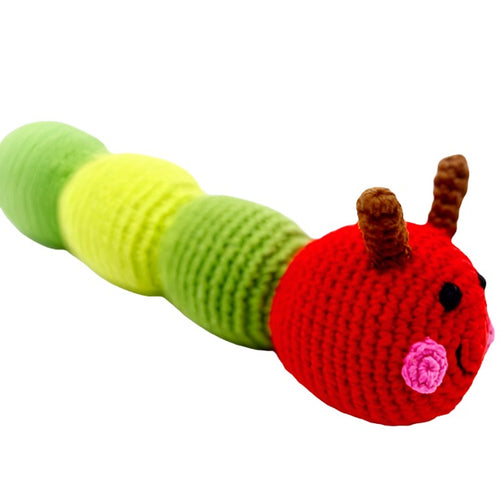 Crochet Toy Handmade Fairtrade Caterpillar