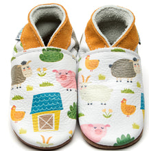 Load image into Gallery viewer, Farmyard Handmade Leather Shoes