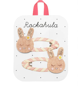 Stripy Bunny Clips