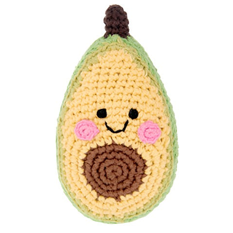 Friendly Avocado Rattle