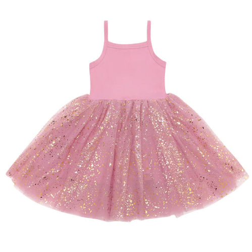 Rose Sparkle Tulle Dress