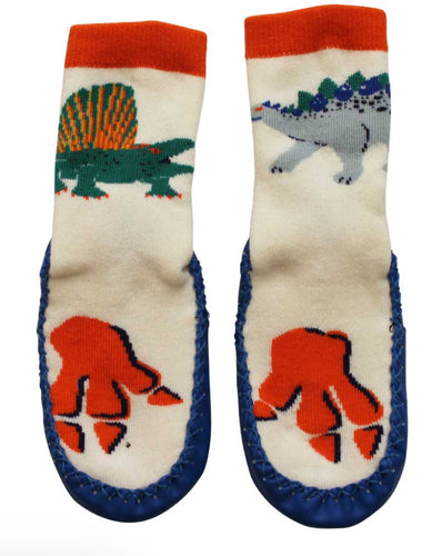 Colourful Dinosaur Moccasin