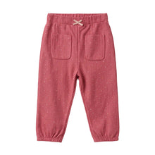 Load image into Gallery viewer, Rose Pink Polka Dot Joggers
