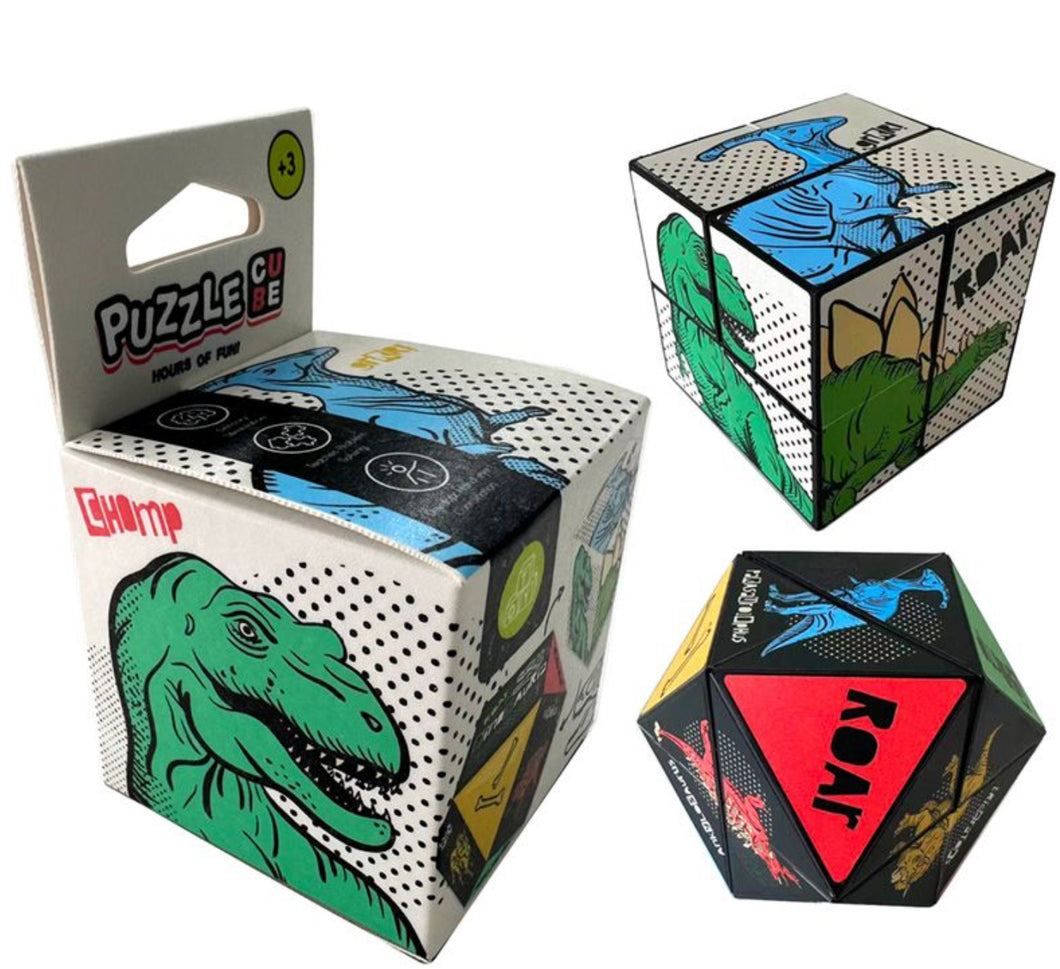 Dino puzzle cube