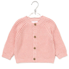 Load image into Gallery viewer, LITTLE LOVE COTTON KNIT CARDIGAN