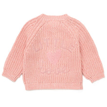 Load image into Gallery viewer, LITTLE LOVE COTTON KNIT CARDIGAN