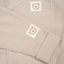 Load image into Gallery viewer, Beige Ribbed Outfit and Dinner Set Gift Set