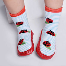 Load image into Gallery viewer, Ladybird Moccasin Slippers