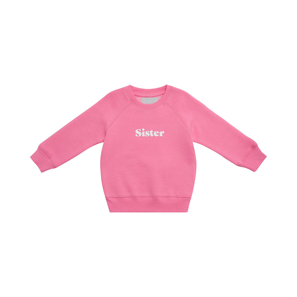 Hot Pink Sister Sweatshirt