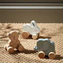 Load image into Gallery viewer, BAMBINO WOODEN TOY PUSH ANIMALS