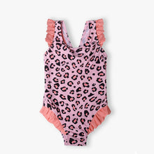 Load image into Gallery viewer, Pink Leopard Print Swimsuit