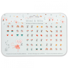 Load image into Gallery viewer, Stick On Earrings (30 Pairs) - Mimi and Milo