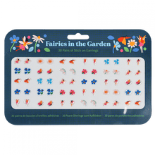 Load image into Gallery viewer, Stick On Earrings (30 Pairs) - Fairies In The Garden