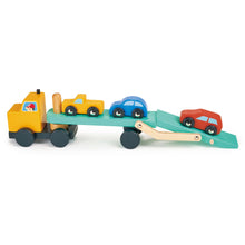 Load image into Gallery viewer, Wooden Toy Vehicle Transporter