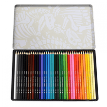 Load image into Gallery viewer, Prehistoric Land 36 Colouring Pencils In A Tin
