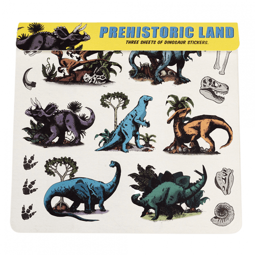 Prehistoric Land Stickers (3 Sheets)