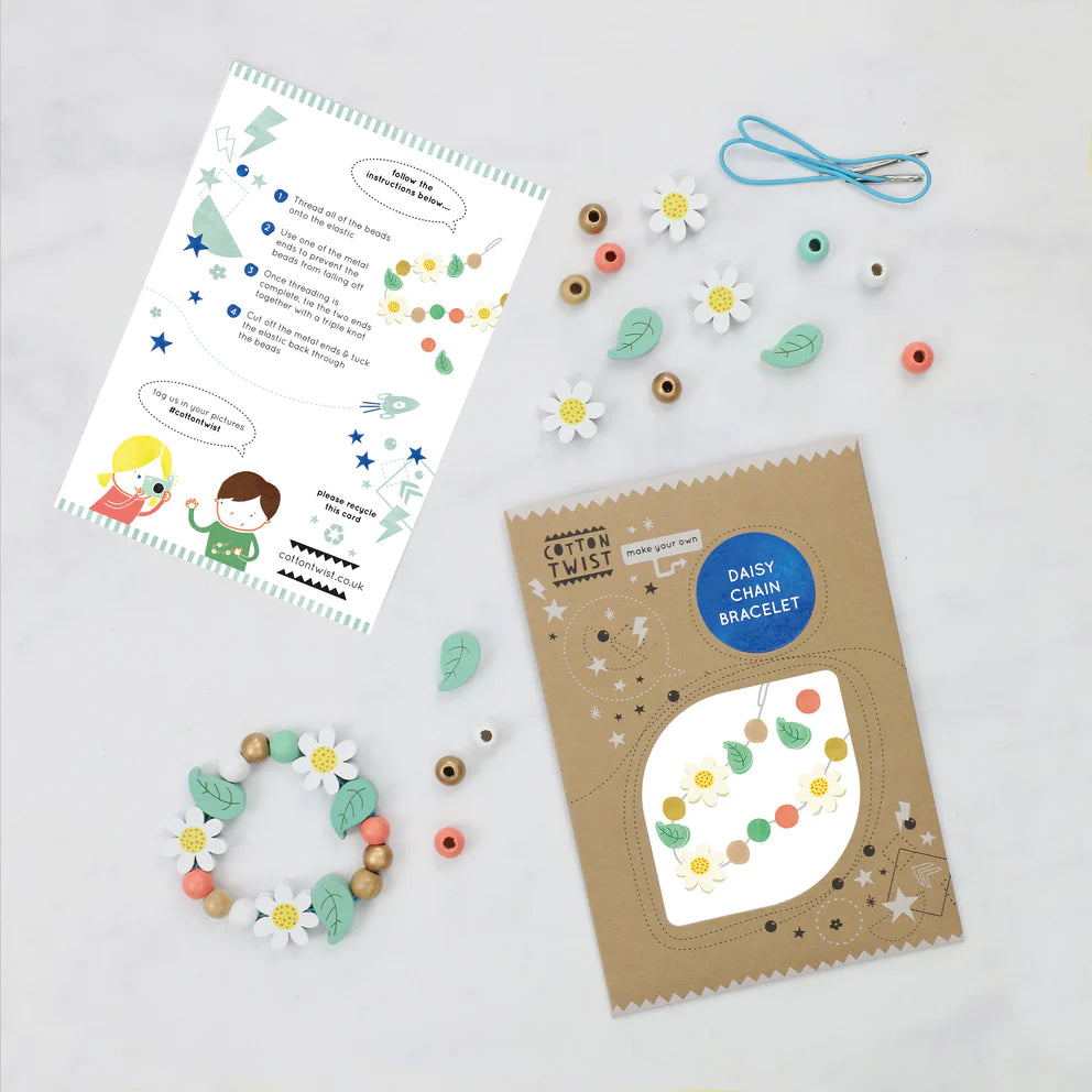 MAKE YOUR OWN DAISY CHAIN BRACELET