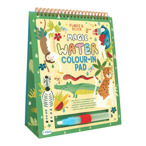 Magic Colour Changing Watercard Easel and Pen - Jungle