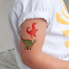 Load image into Gallery viewer, Baby Dinosaur Temporary Tattoo