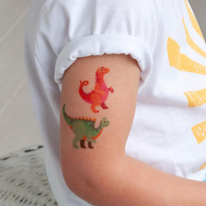 Baby Dinosaur Temporary Tattoo