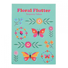 Load image into Gallery viewer, Floral Flutter Tattoo