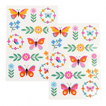 Load image into Gallery viewer, Floral Flutter Tattoo