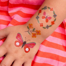 Load image into Gallery viewer, Floral Flutter Tattoo