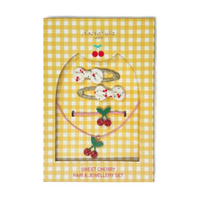 Load image into Gallery viewer, Sweet Cherry Hair and Jewellery Set