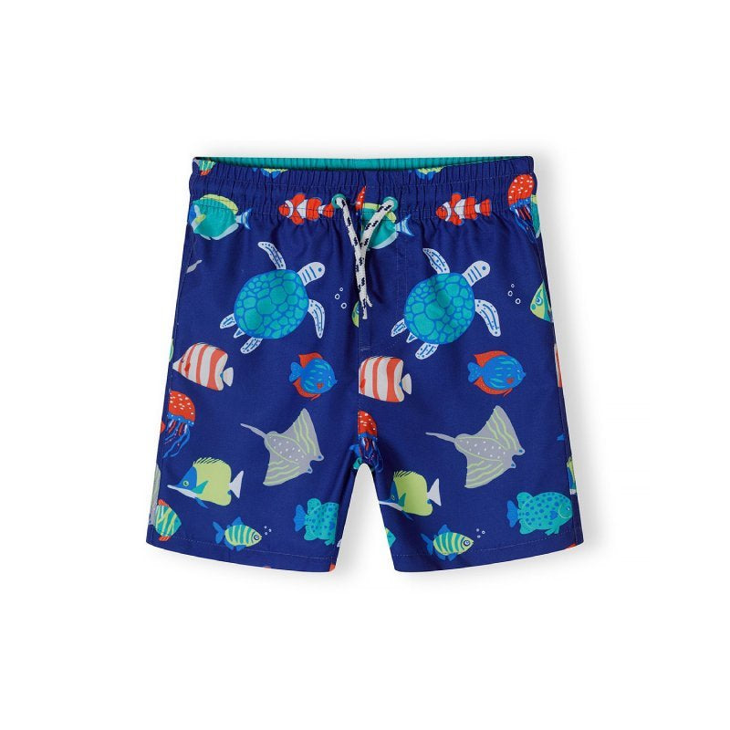 Long leg printed board shorts