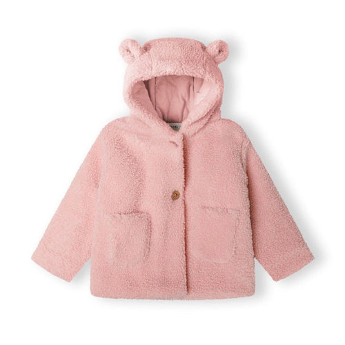 Pink Soft Teddy Jacket