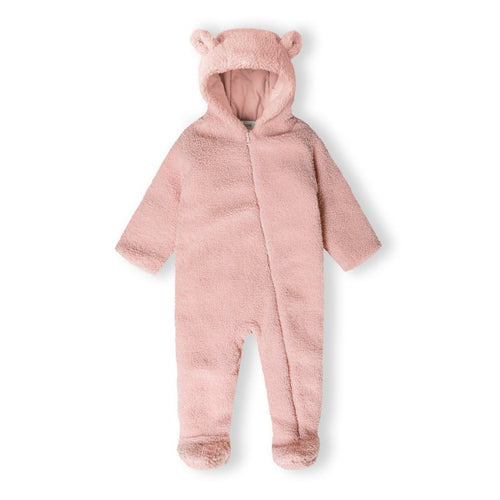 Pink Soft Teddy snowsuit