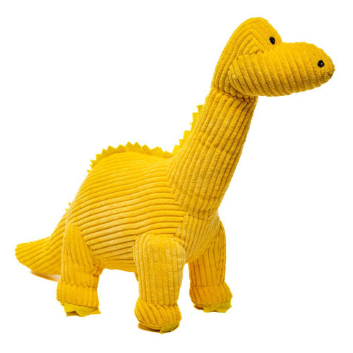 Yellow Corduroy Diplodocus Dinosaur