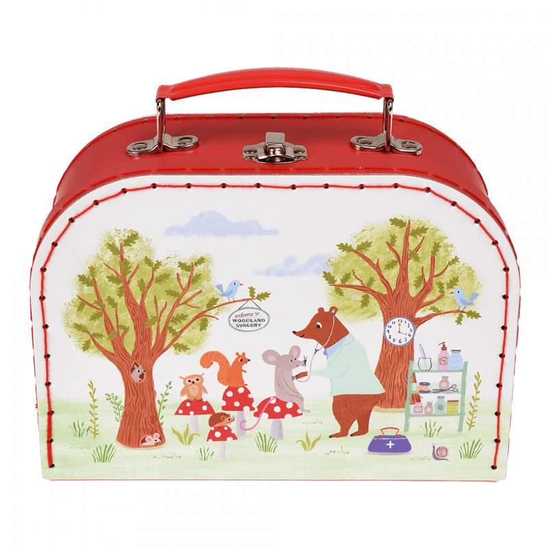 Wooden doctor's play set - Woodland Friends