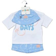 Load image into Gallery viewer, COOL DAYS&quot; T-SHIRT, SHORTS &amp; HAT OUTFIT
