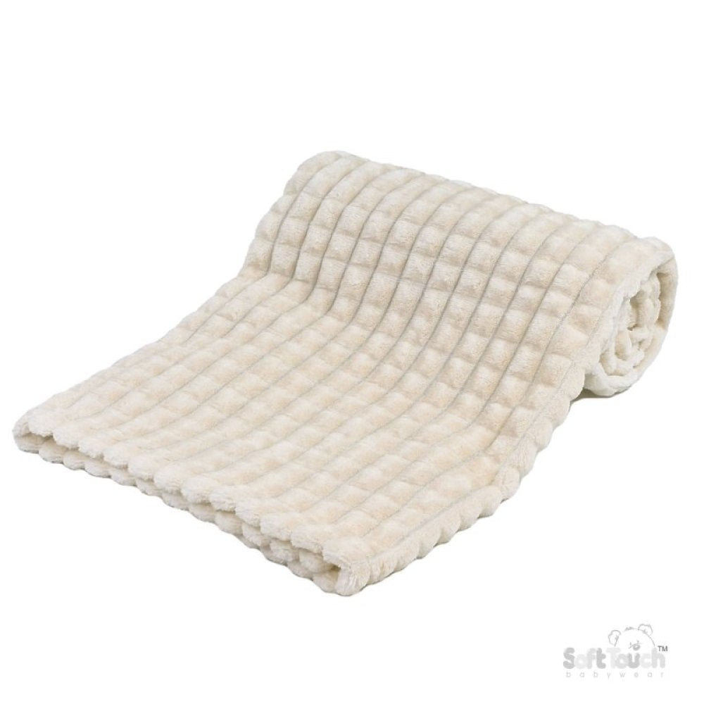 Coffee Waffle Blanket