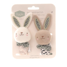 Load image into Gallery viewer, Plush Bunny Wrist Rattles
