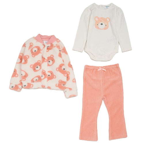 Teddy Bear Sherpa Outfit