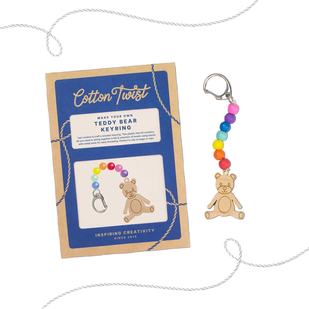 Make Your Own Teddy Bear Keyring