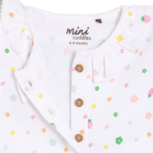 Load image into Gallery viewer, Baby Girls Floral Printed Bodysuit