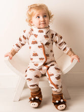 Load image into Gallery viewer, Neutral Hamish Zip Up Romper