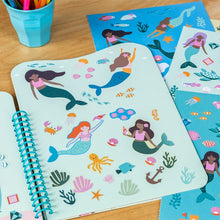 Load image into Gallery viewer, Mermaid Sticker Book